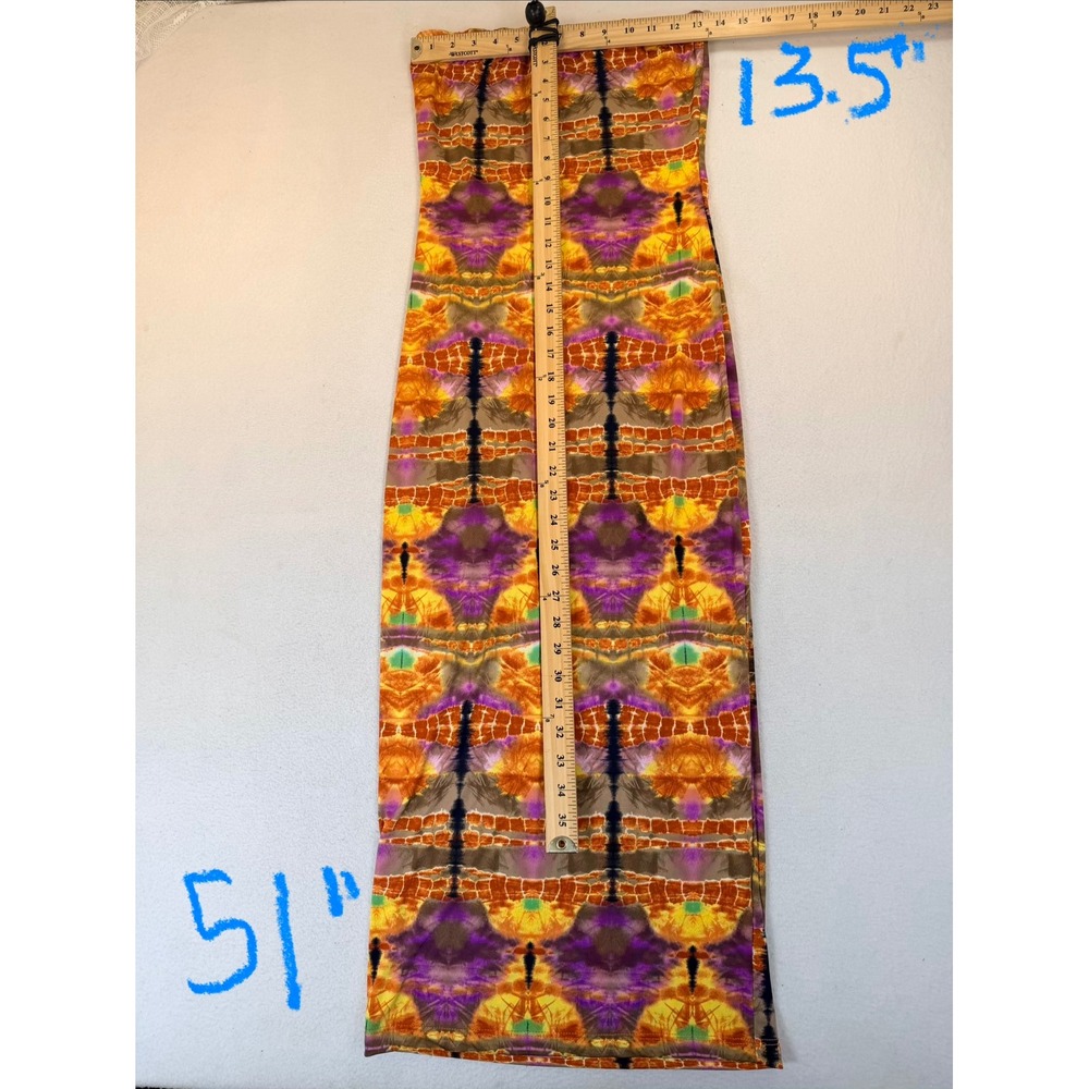 Goodtime USA Maxi Dress Women Medium Multi-Color Bohemian
